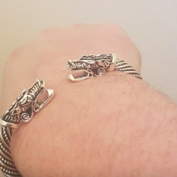 Stainless Steel Dragon Bracelet - Picture 3 of 3
